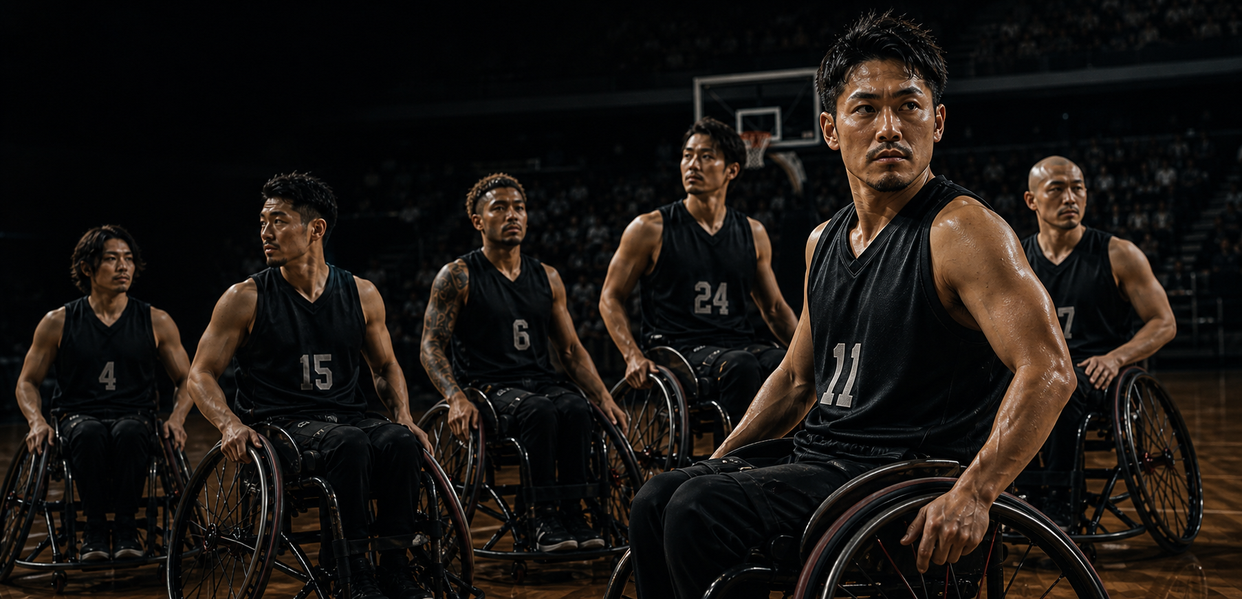 BLACK WHEELS TOKYO の選手たち